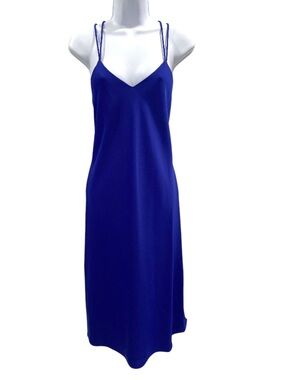 Sam Edelman Cobalt Double-Strap Slip Dress
Size 6